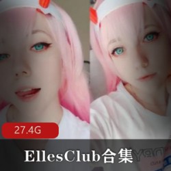 P站高人气欧美女神《EllesClub》喷泉佳作