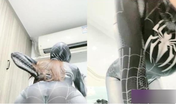 19岁漂亮大二学妹（lanncy）直播cos女蜘蛛侠，饱满窈窕身材亭亭玉立【1.12G】