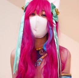 柚子猫新款九尾狐COS服装