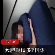国语2V清晰3.4G美女多人游新人主播三人游用嘴进入爆C对话视频下载观看