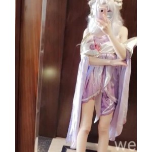 推特樱花味少女仙COS嫦娥作品
