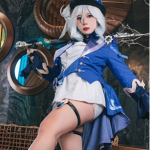 浵卡ToKar芙宁娜Cos鉴赏劲爆1v41p466m二次元资源