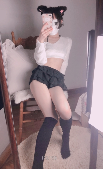 超高人气网红小结巴cos猫女郎合集