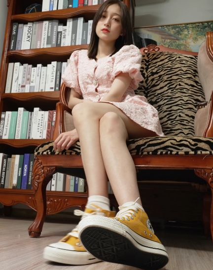 A&F小美女baby棉袜脚1部6.27G白嫩